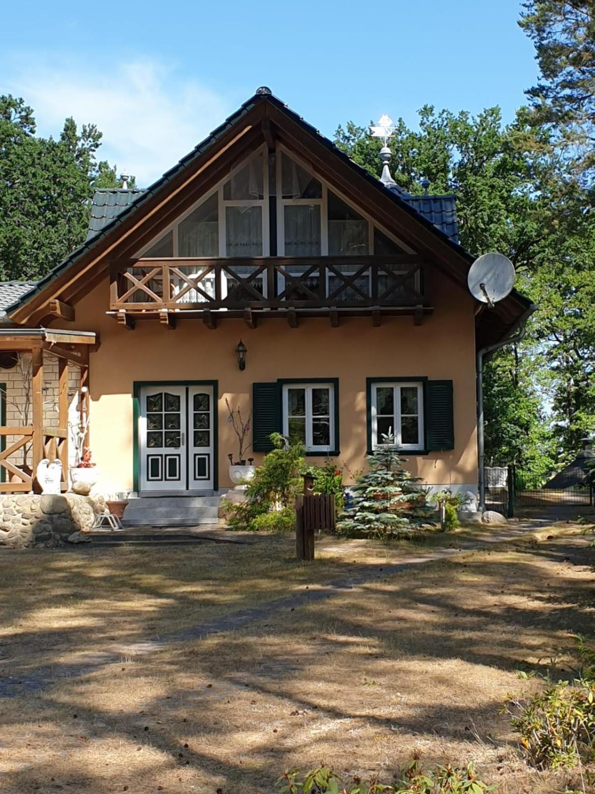 Ferienwohnung Habicht Villa-Paelitzsee Grosszerlang 外观 照片